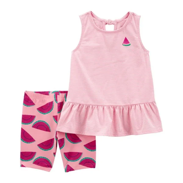 Set 2 Piezas Remera Musculosa Short